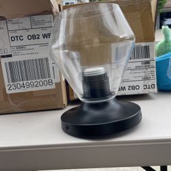 Sculptural Clear Mini Shade Ceiling Light
