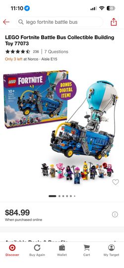 Lego Fortnite Battle Bus