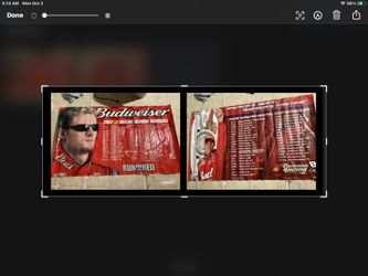 Official Nascar Budweiser 2002+2006 Racing Schedule Banner