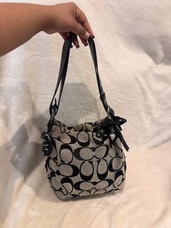 Coach Signature Canvas Shoulder Bag