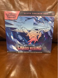Pokémon Mega Evolution Chaoes Rising Elite Trainer Box