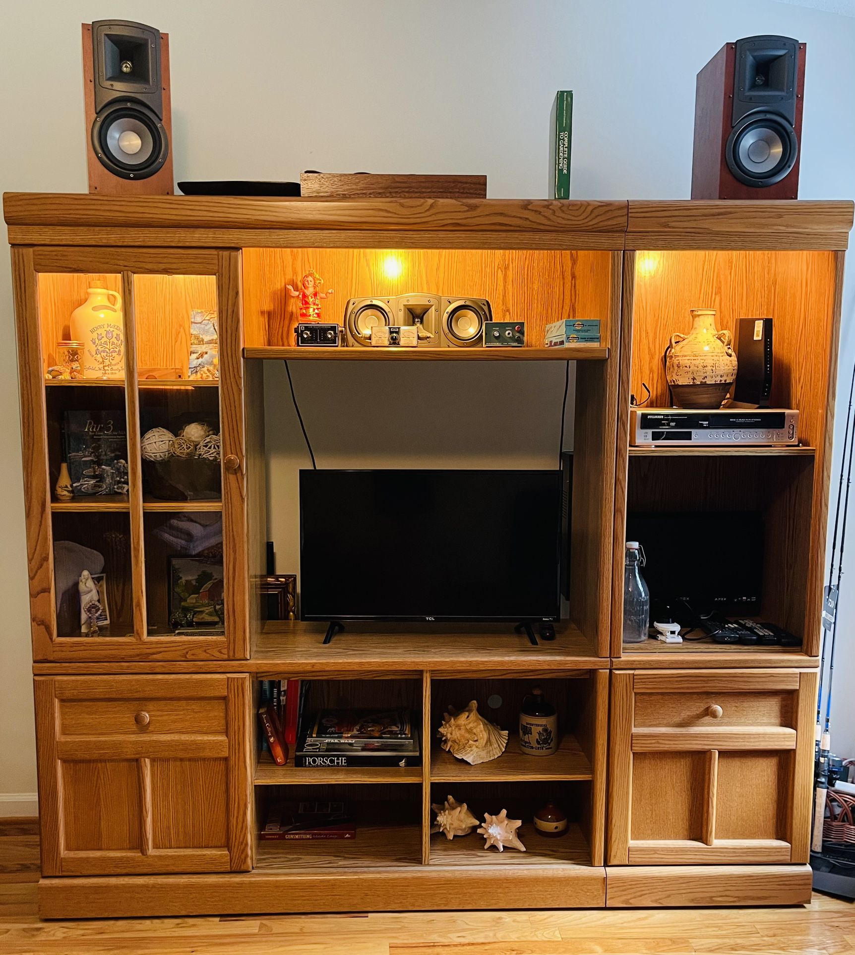 Entertainment Wall Cabinet 