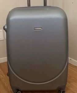 Large Suitcase Hardshell Luggage Grey
