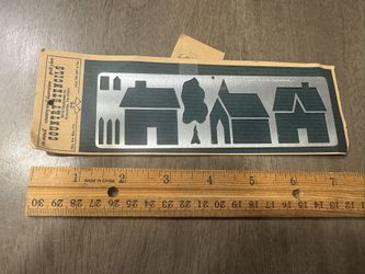 Country Stencils tin stencil - 1982- NEW 