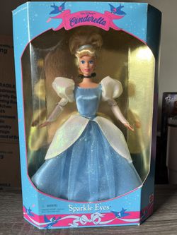 Cinderella Sparkle Eyes Barbie