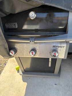 Weber propane grill