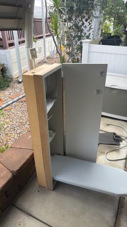 Built-in ironing board