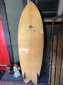 Scott Anderson Surf Board Shortboard/Hybrid Fish Board Twin Fin