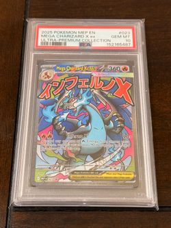 Mega Charizard X Ex 023 Black Star Promo UPC 2025 PSA 10
