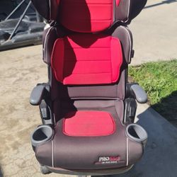PROtect 2-in-1 Folding Booster Car Seat in Mars Red