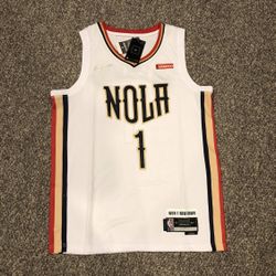 New Orleans Pelicans Zion Williamson Away Jersey Men’s Medium Basketball Jersey