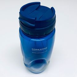 Transparent Travel Water Bottle Soft Drinks Mug Cup With Volume Scale