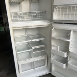 Refrigerator Works Perfect Delivery Available 66/Half  Tall 30 Wide 29 Deep