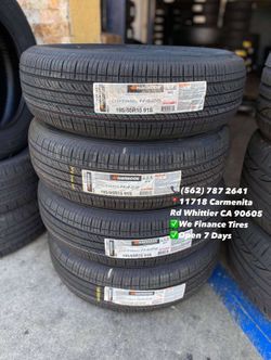 195/65R15 Hankook optimo Set of Tires Installed and Balanced Set de Llantas Nuevas Instaladas y Balanceadas