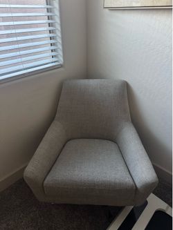 West elm accent chair