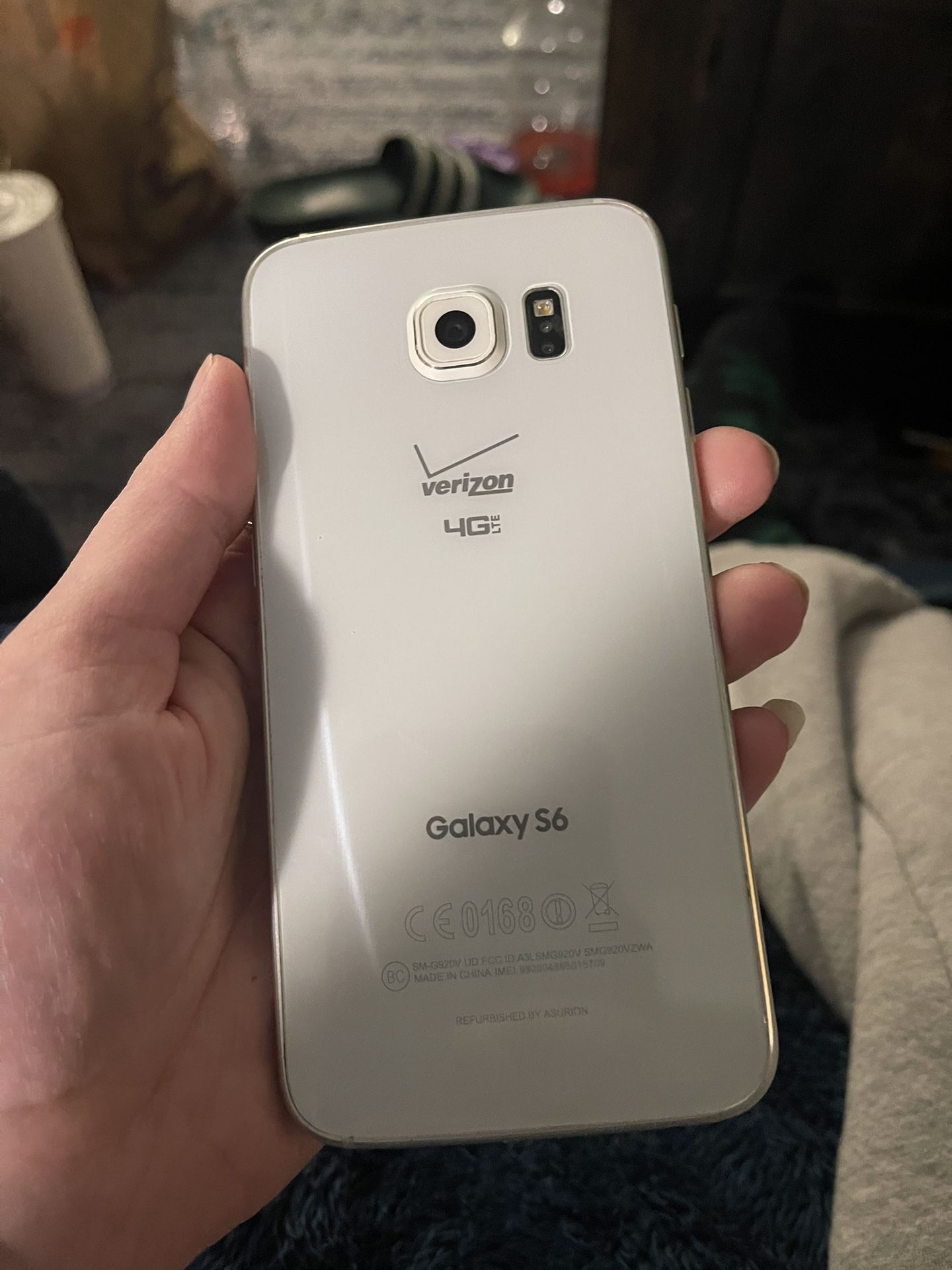 Samsung Galaxy Phone S6 Used Verizon