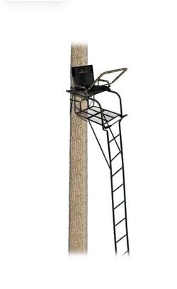 Big Game LS0550 Hunter HD 1.5 Deer Hunting 1 Person Ladder Treestand