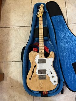 Squier Classic Vibe Thinline Telecaster (Mint) w/ Reunion Blues Hardshell Case (Brand New)