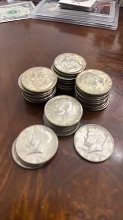 40x40% silver Kennedy Half Dollars