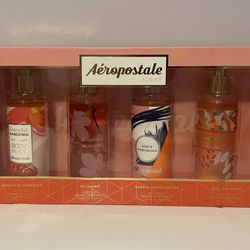 Aeropostale For Her Body Mist 4 pk Blushing Gardenia Golden Hour, Honeysuckle