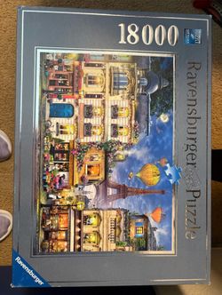 Ravensburger 18000 piece puzzle- evening in Paris