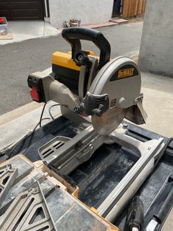Tile Saw - wet heavy duty-De Walt