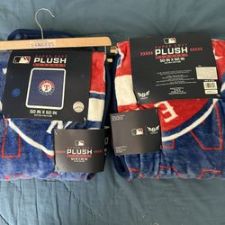 Texas Ranger Plush 50x60 Blankets