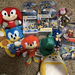 Lot of Sonic Merch