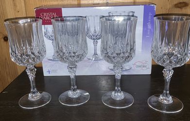 Longchamp Wine Glasses High Quality Diamax 4 pack