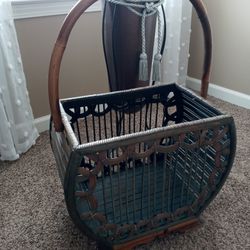 Gorgeous Vintage Basket Very Well Made
