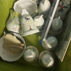 Pottery Vintage Bells 