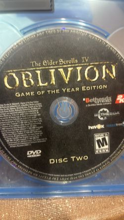Oblivion Game of the year edition disc 2 only