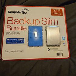 2 TB portable hard drive