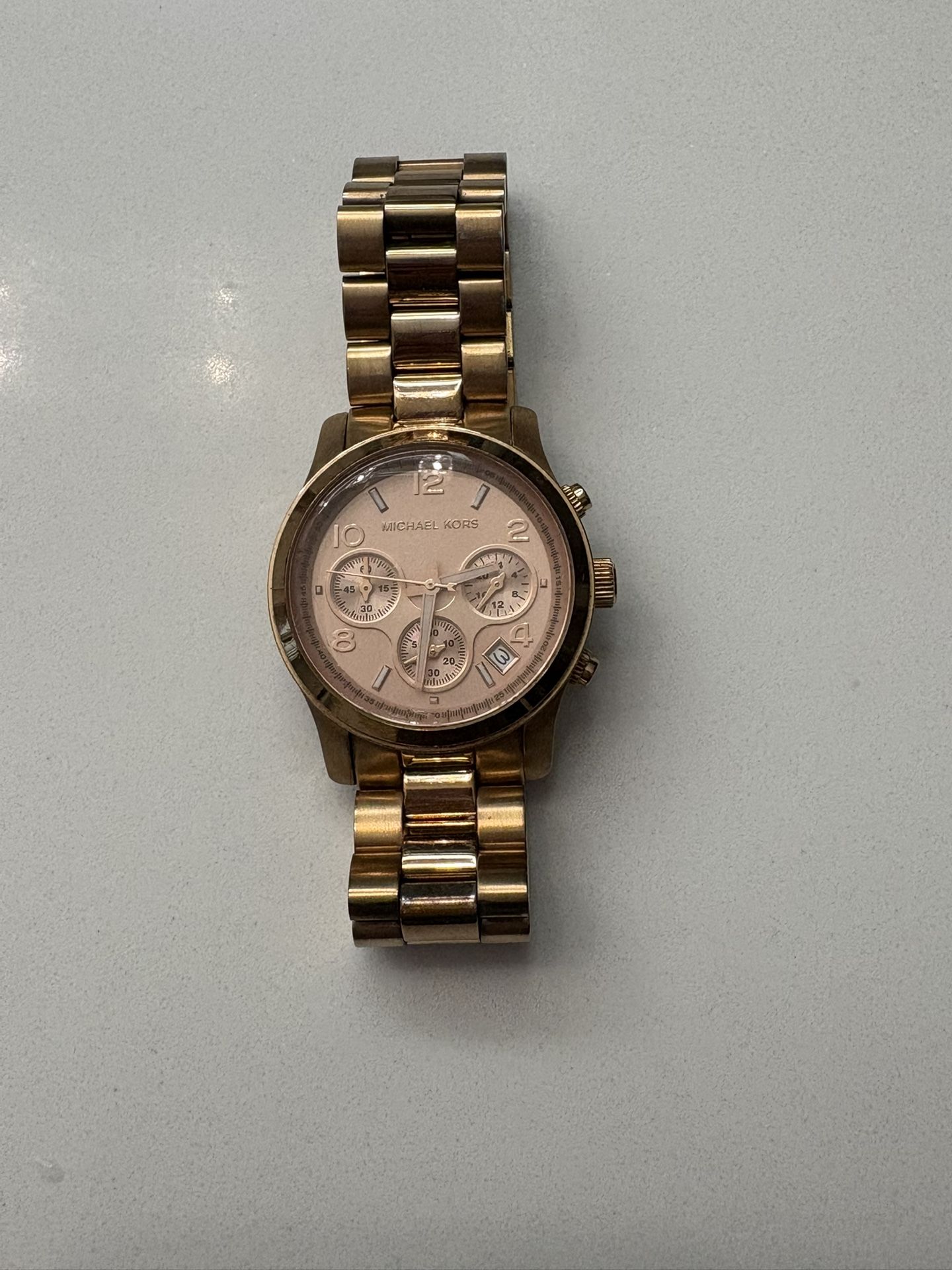 Rose Gold Michael Kors Watch 