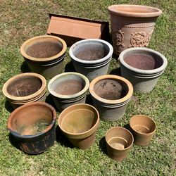 Terracotta pots