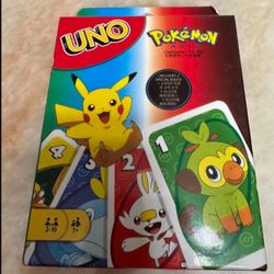 Pokemon uno card brand New