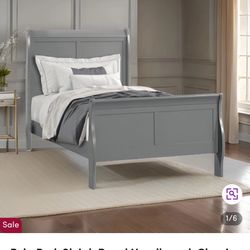 Queen Sleigh Bed Frame 