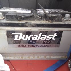 Car Battery - Duralast Platinum AGM