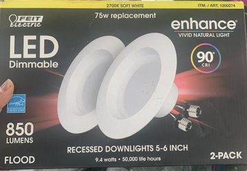 LED Dimmable 2 pack