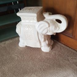 White Porcelain Elephant Thumbnail