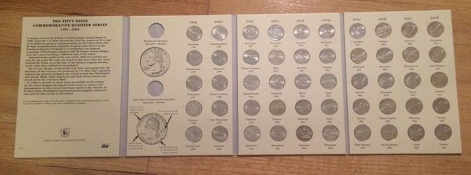 50 State Commemorative Quarters 1(contact info removed)