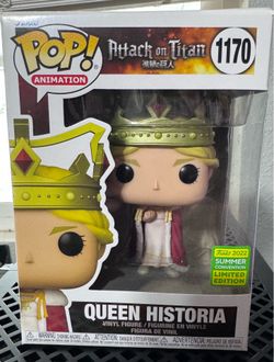 Attack on Titan Queen Historia 1170 summer convention 2022 Funko Pop