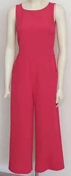 Karl Lagerfeld Paris hot pink jumpsuit