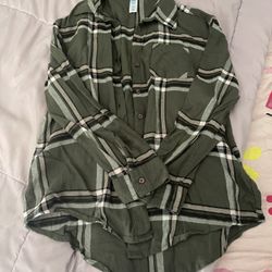 Green Long Sleeve Shirt