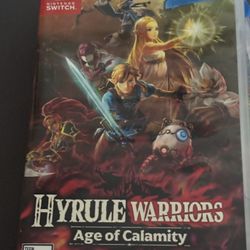 Hyrule Warriors Age Of Calamity Nintendo Switch 