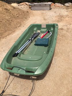 BIC 245 Sportyak Boat on Wheels for easy Transport