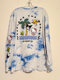 Hello Kitty and Friends Tie-Dye Long Sleeve Shirt XXL