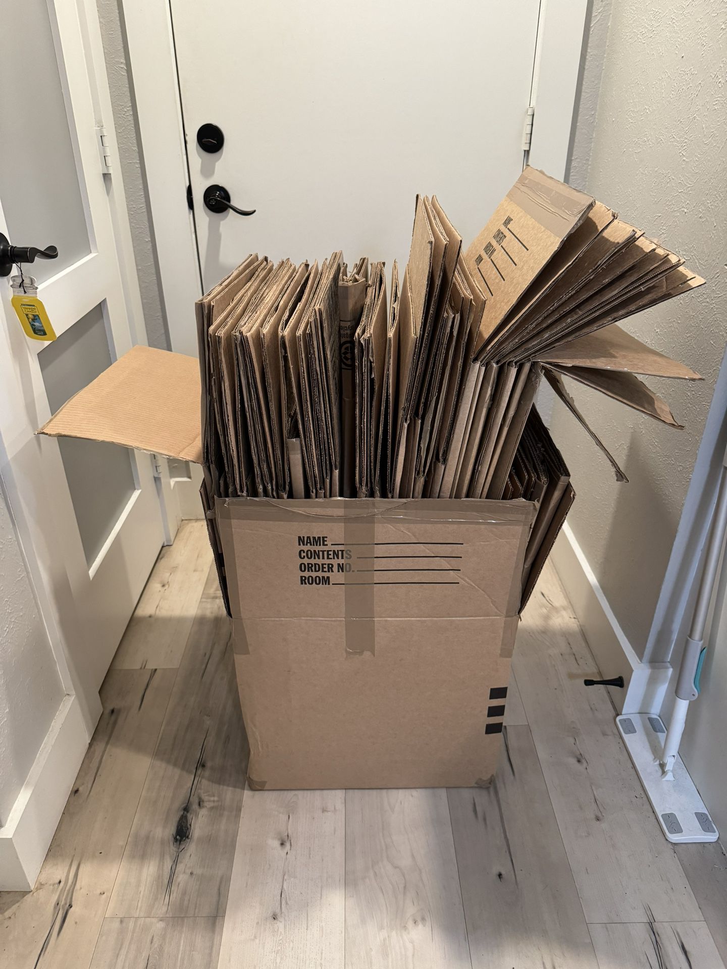 FREE moving boxes