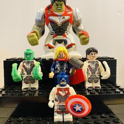 Avengers Quantum Suits Minifigures Fun Set| New Custom LEGO Compatible Toy