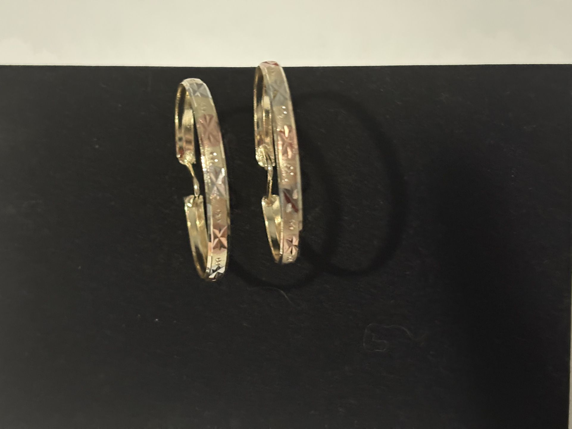 Gold Plated Hoops